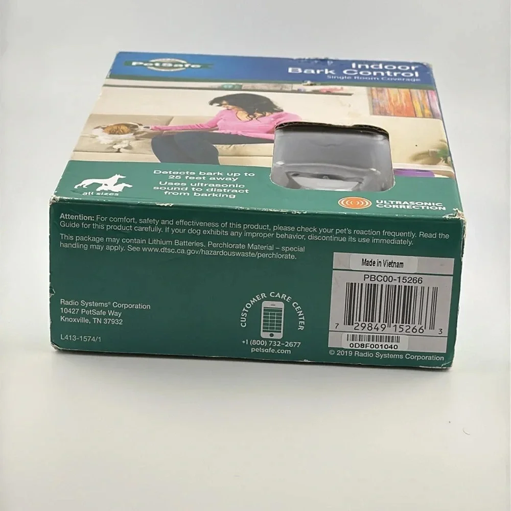 NWT PETSAFE Indoor Dog Bark Control Ultrasonic Correction All Sizes